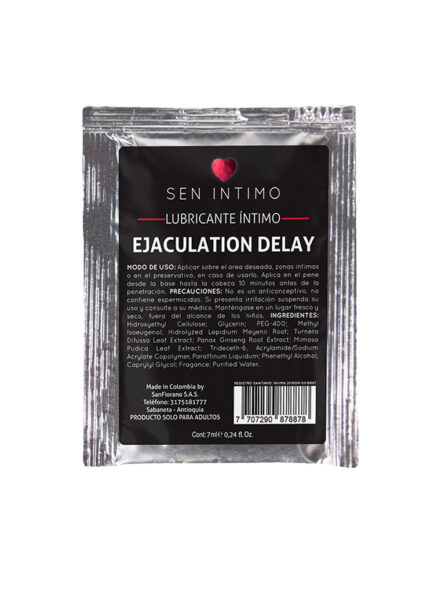 Retardante ejaculation delay sachet x7ml